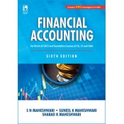 Vikas Publishing House's Financial Accounting for B.COM/CA/CS/CMA Foundation by S. N. Maheshwari, Suneel & Sharad K. Maheshwari